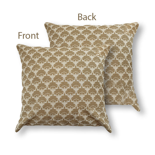 Brown Linen Cushion