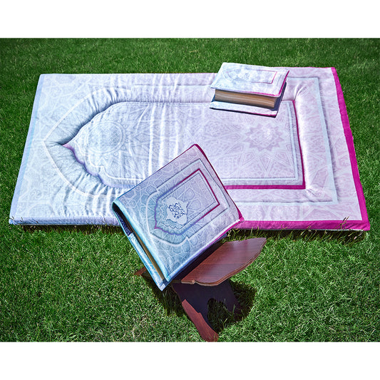 Light Purples Padded Praying Carpet