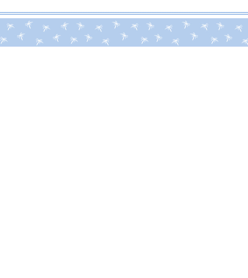 Light Blue Palm Upper sheet