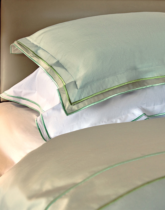 Green shades Pillow Cases