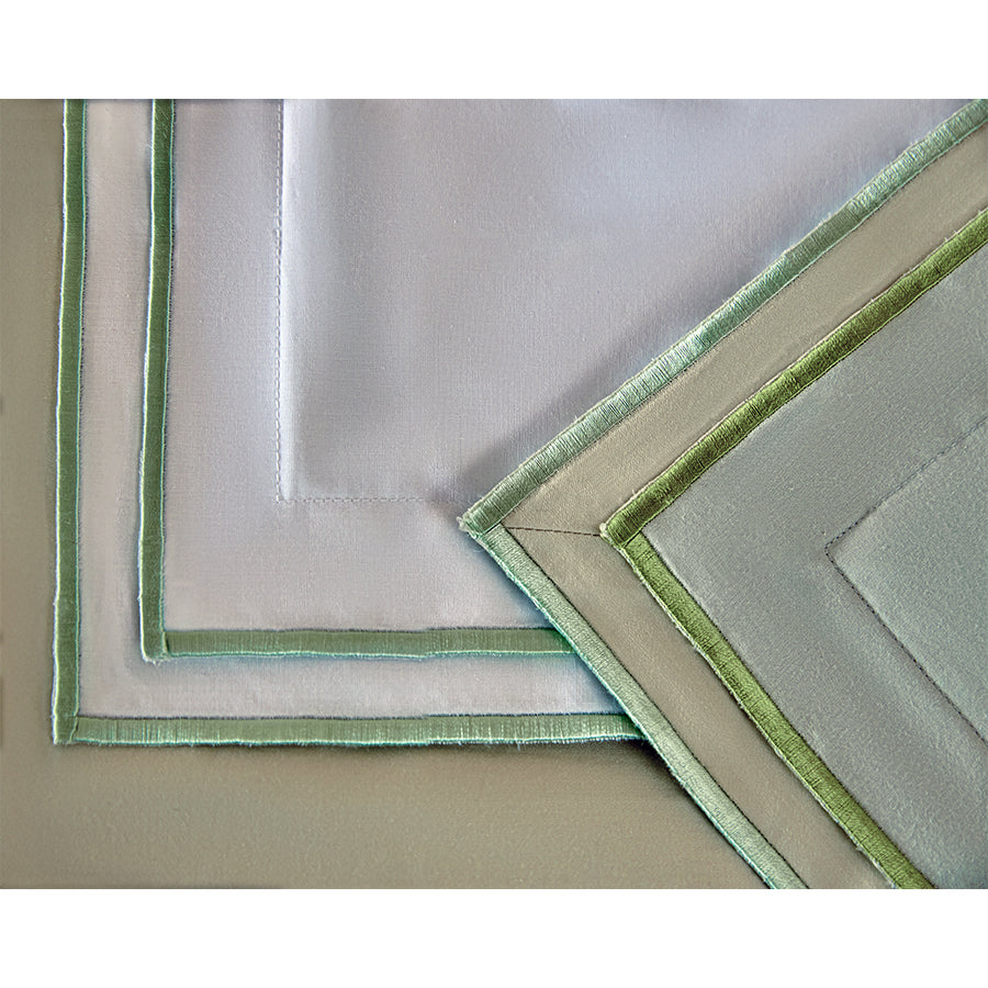 Green shades Pillow Cases