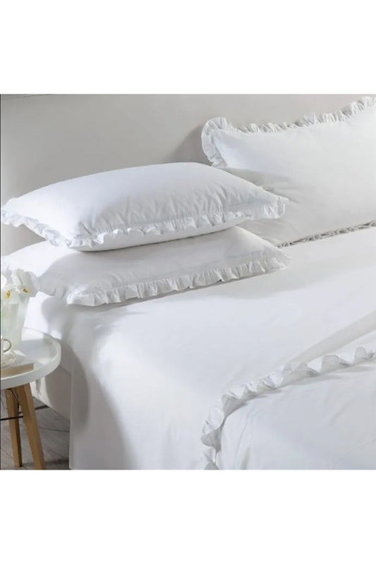 Double Ruffles Full Bed set