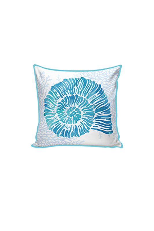 Blue Shell Cushion 1
