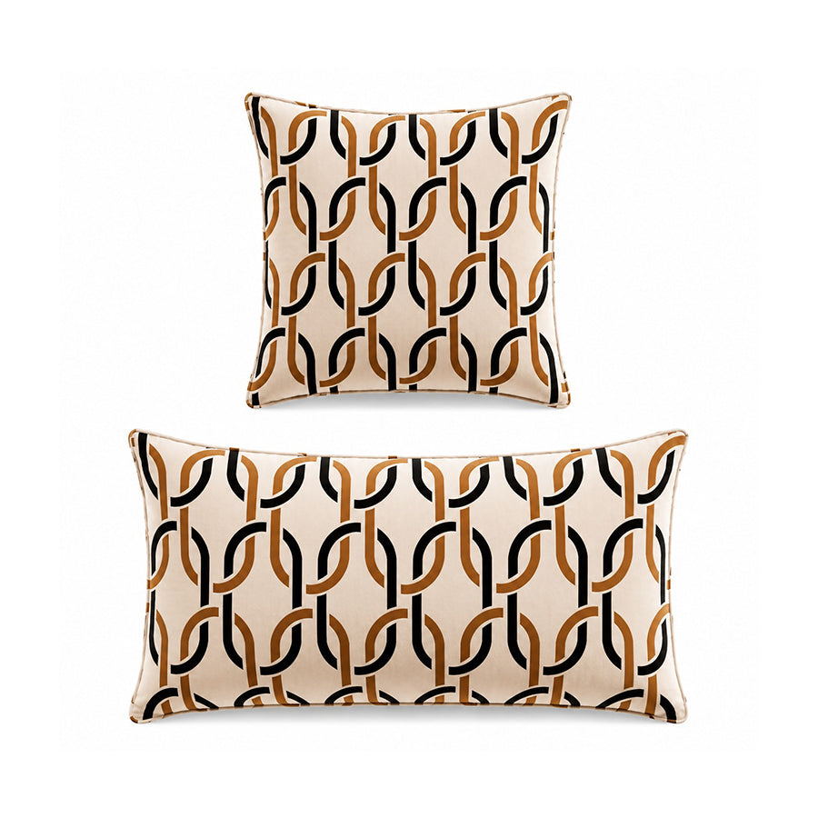 Black Beige Cushion