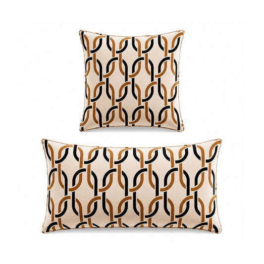 Black Beige Cushion