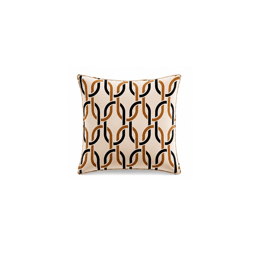 Black Beige Cushion