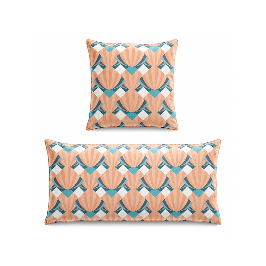 Orange Shells Cushion
