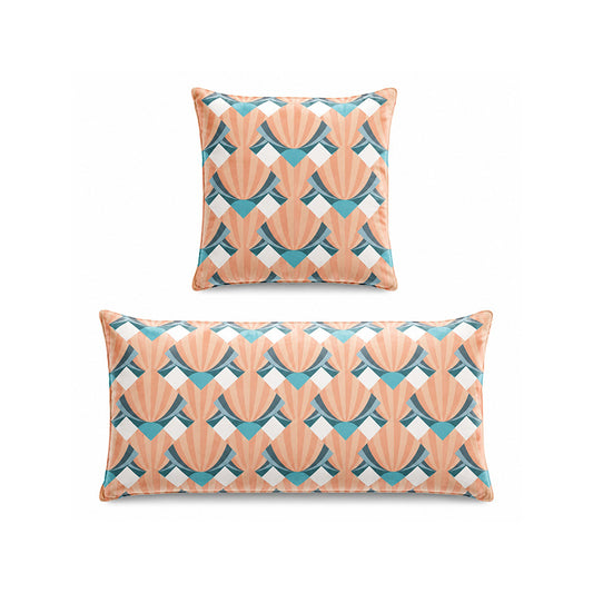 Orange Shells Cushion