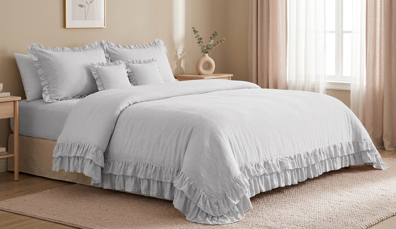 BS1 Ruffles Soft Grey finish