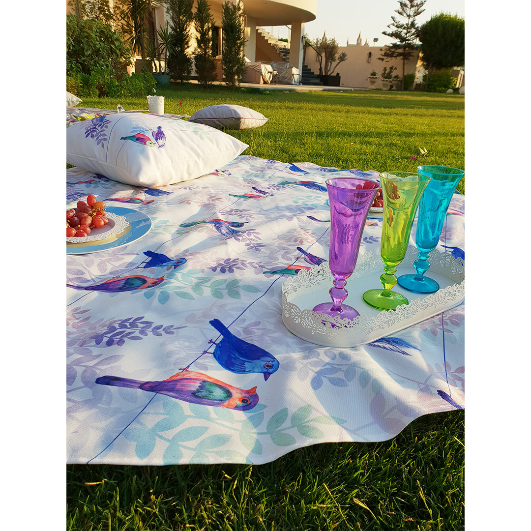 Birds Circular Table cloth