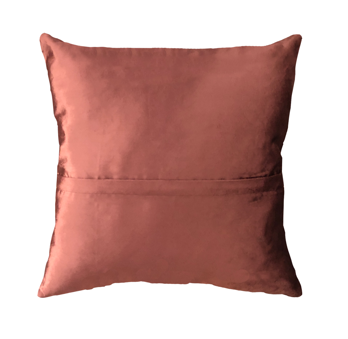Embroidered Leaf Cushion.