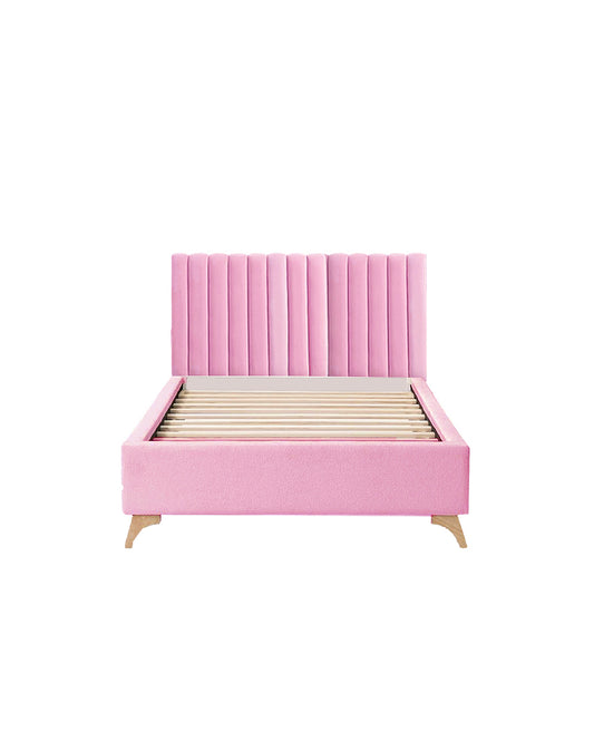 Unicorn wood x velvet Full Bed
