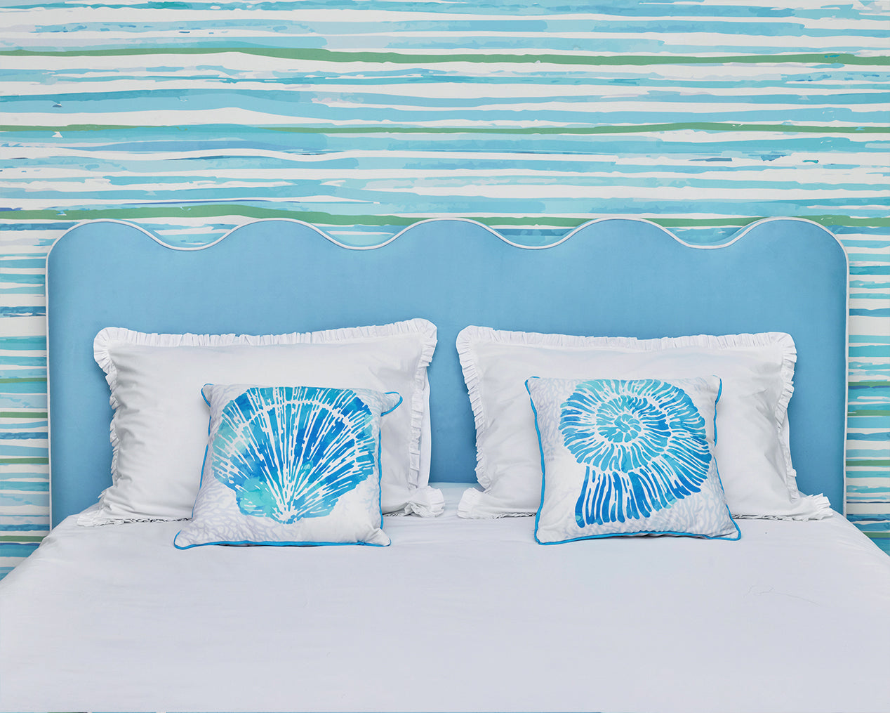 Blue Shell Cushion 2