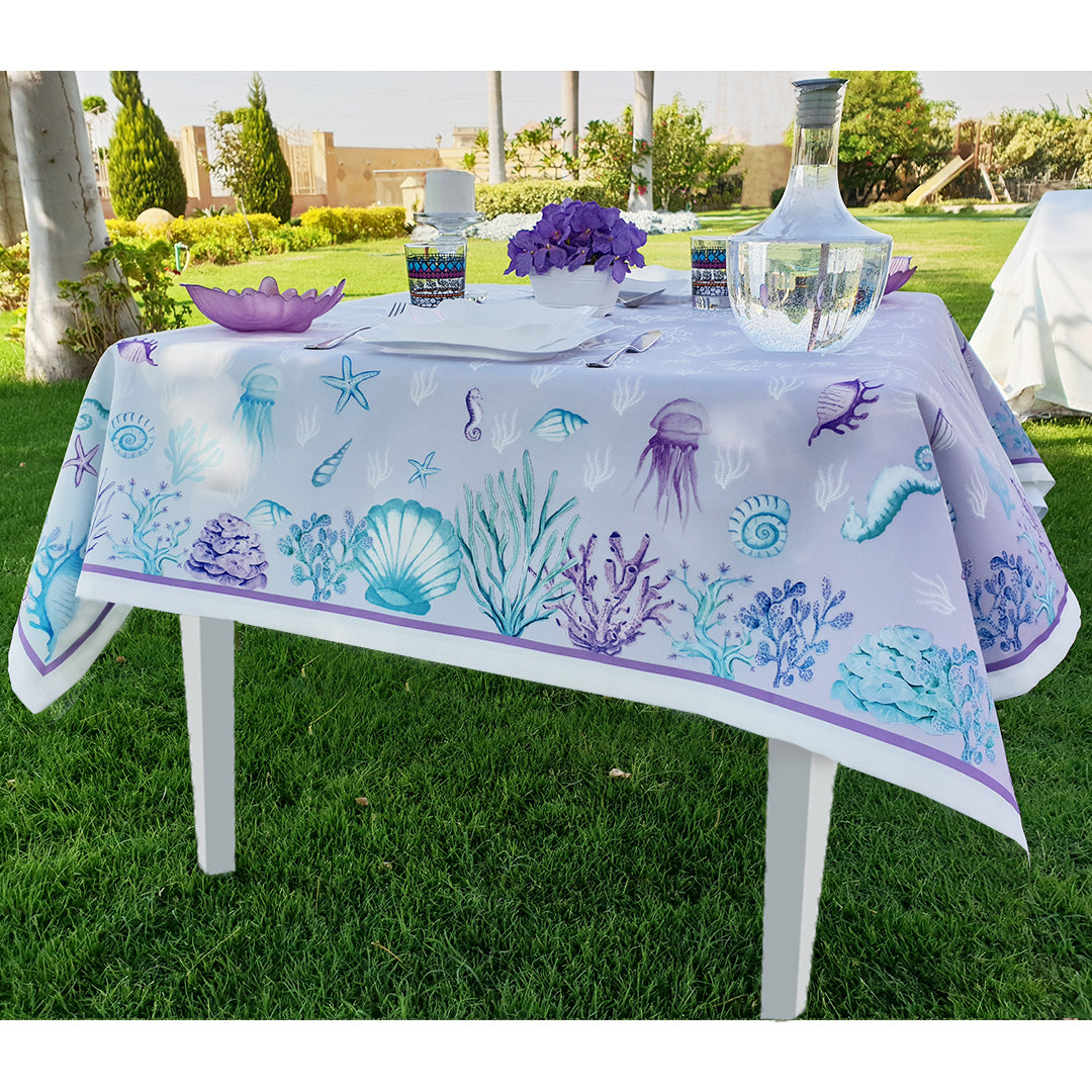 Corals Rectangular Table cloth