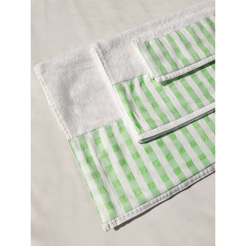 Green Checks Towel