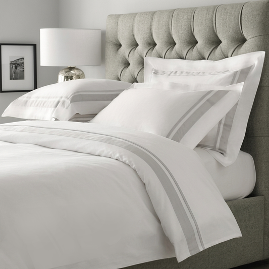 Borders Upper sheet+2 pillow cases