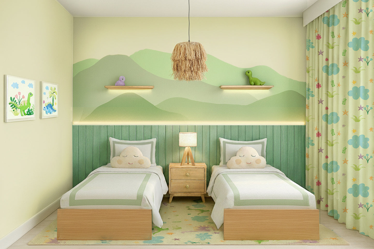 Dinosaurs room Chandelier by Wadi Home