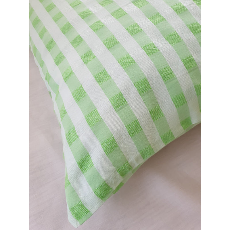 Green Checks Full Bed set