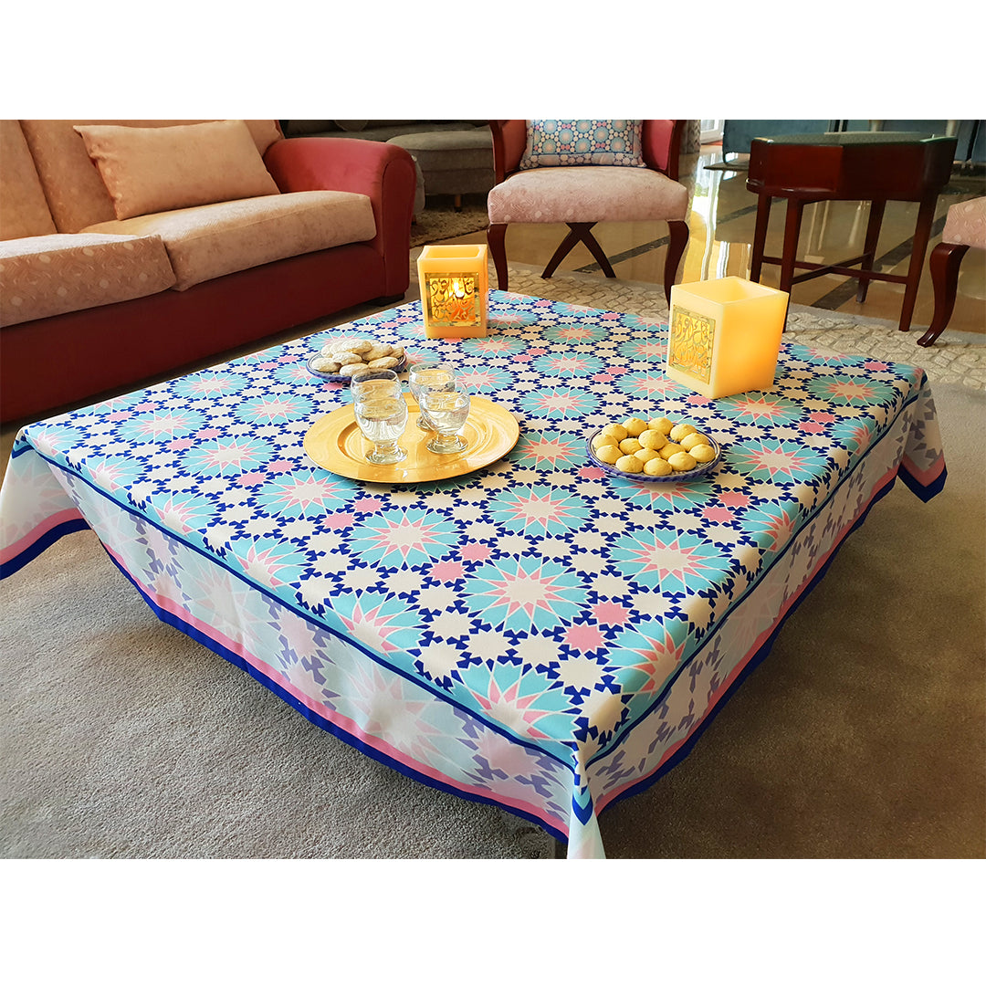 Floral Mandala Square tablecloth
