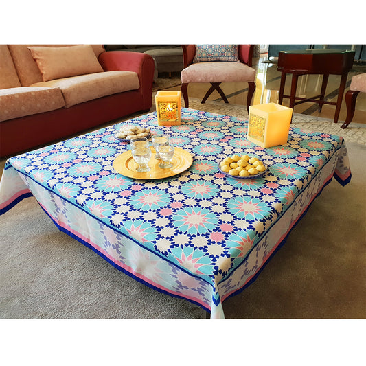 Floral Mandala Square tablecloth