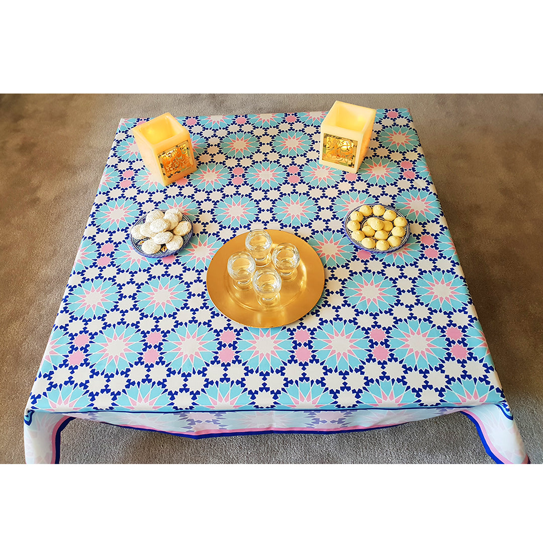 Floral Mandala Square tablecloth