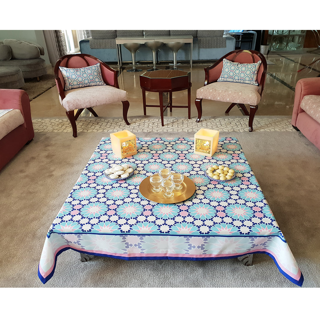 Floral Mandala Square tablecloth