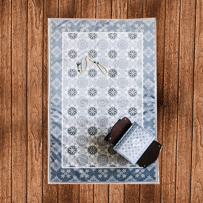 Gray Padded Praying Carpet