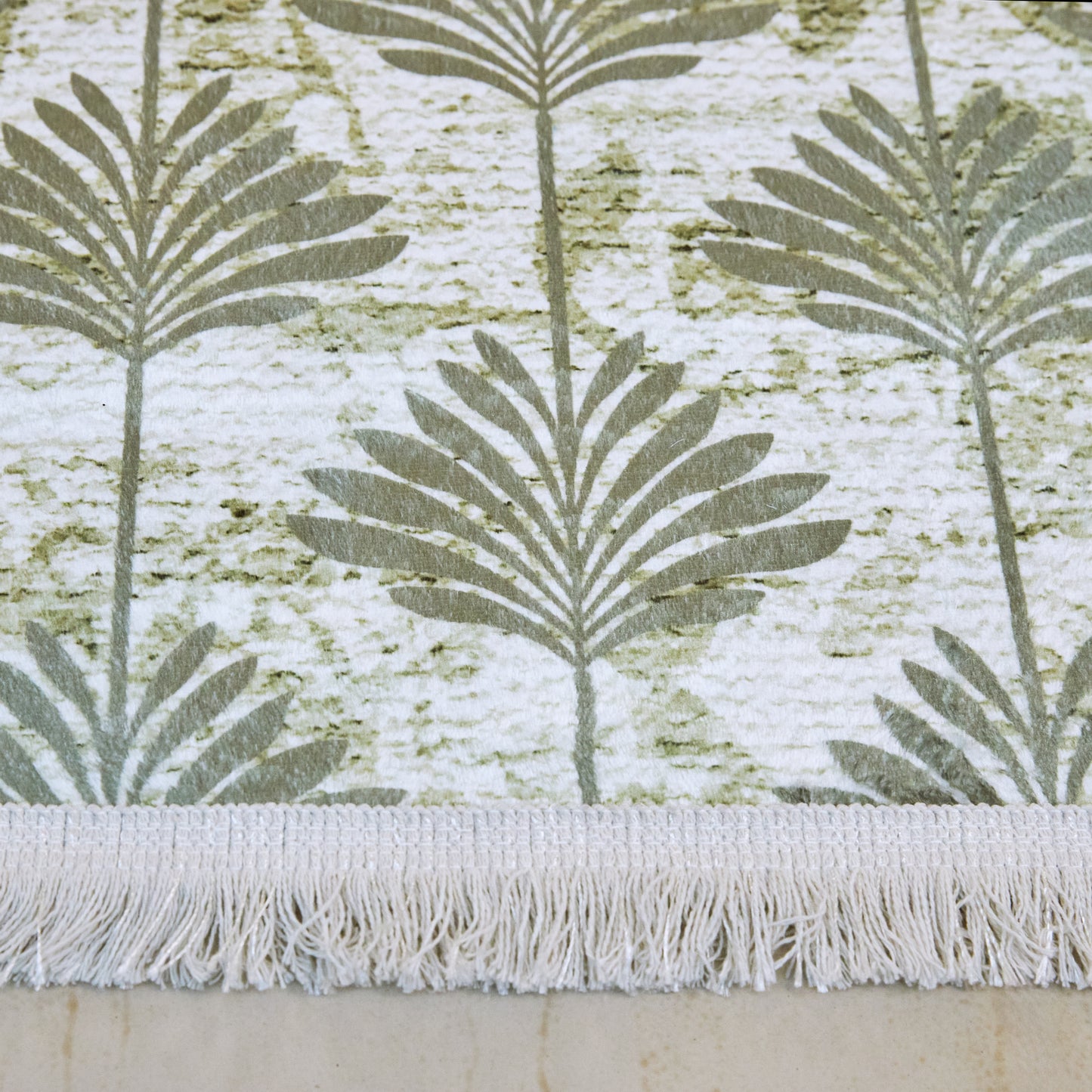 Olive Lotus carpet