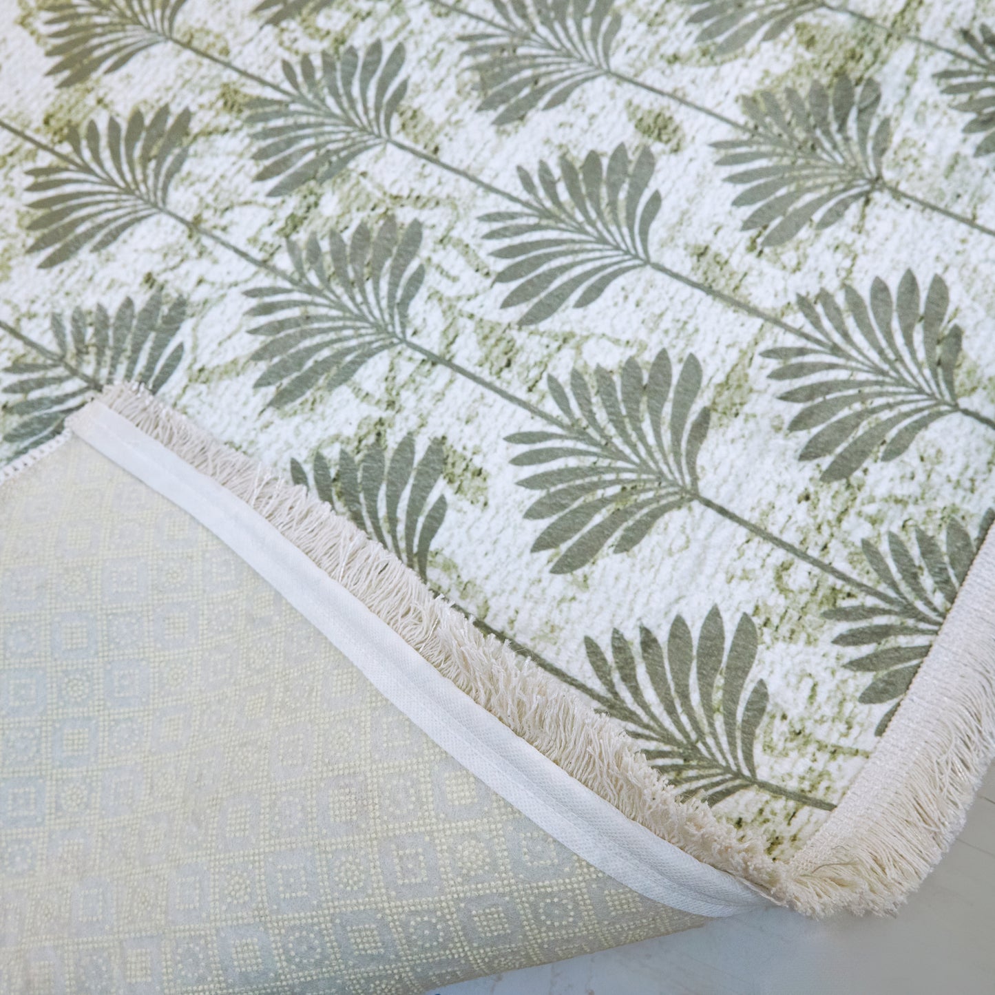 Olive Lotus carpet