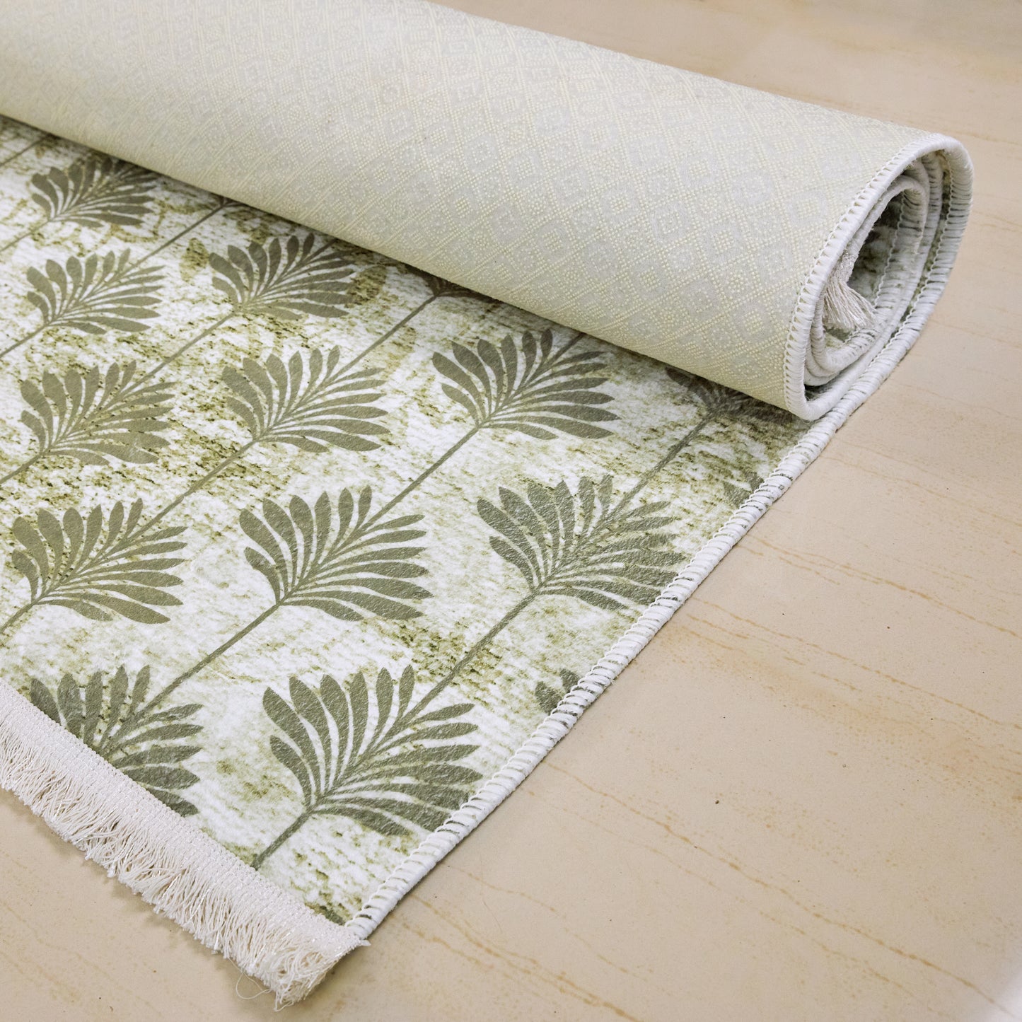 Olive Lotus carpet