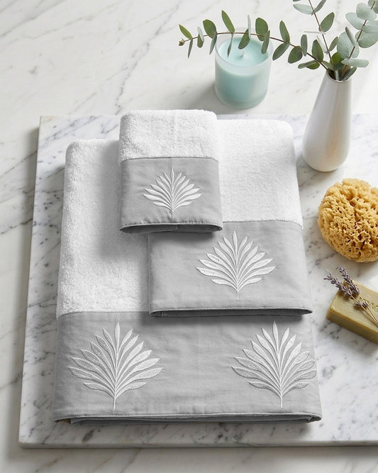 Embroidered Towels set.