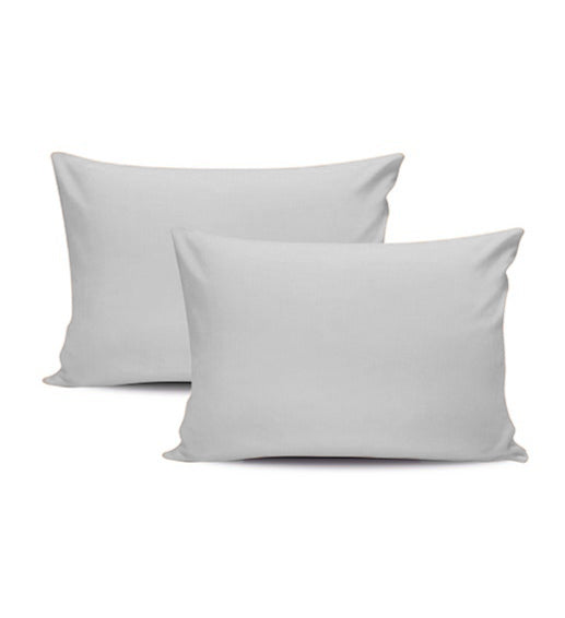 light Gray Plain Pillow Cases