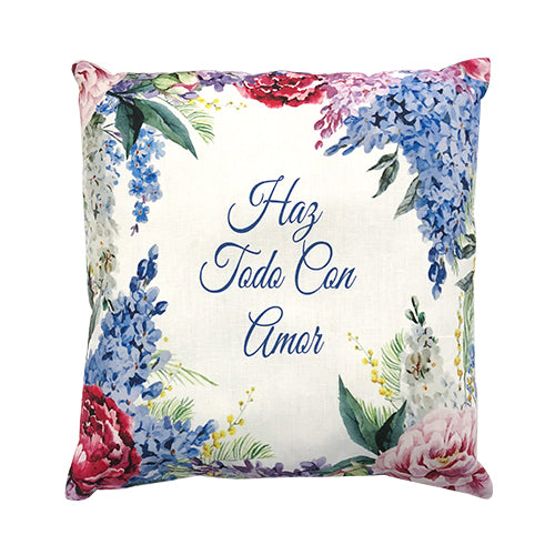 Has Todo Con Amor Cushion