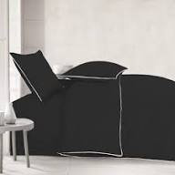 Piping Duvet cover+2 pillow cases