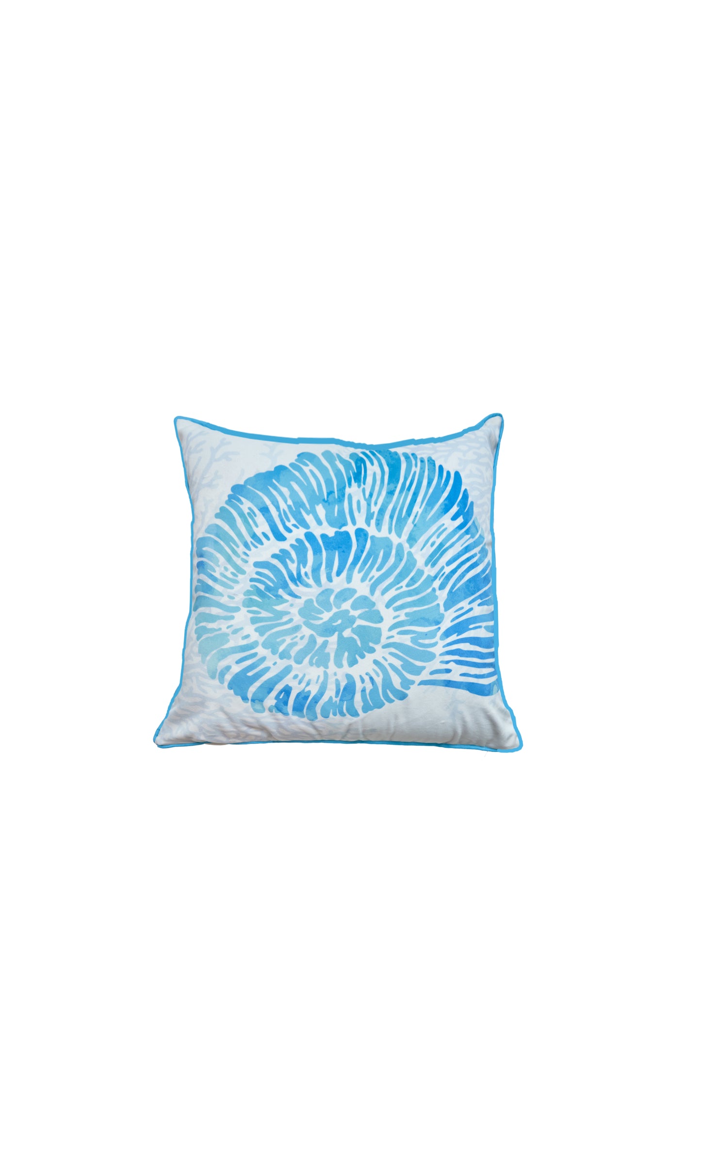 Blue Shell Cushion 1