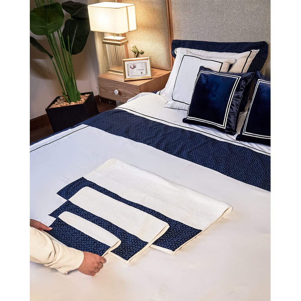 Navy Towels Set