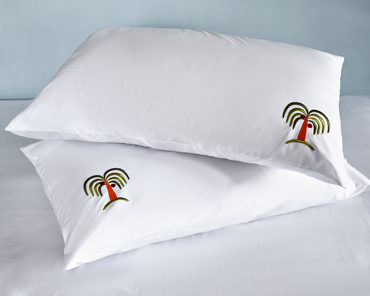 Embroidered Pillow cases