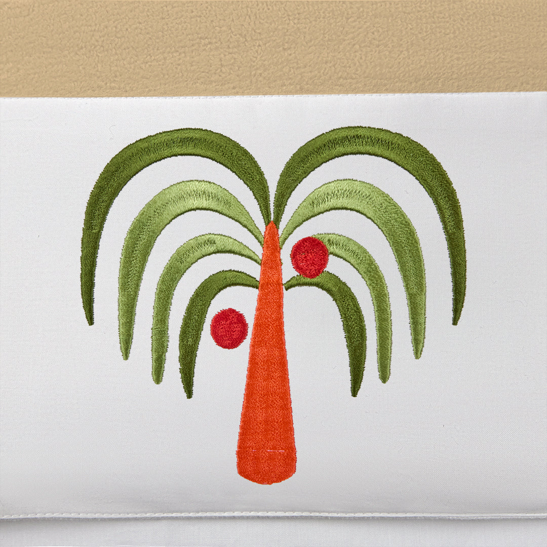 Embroidered set
