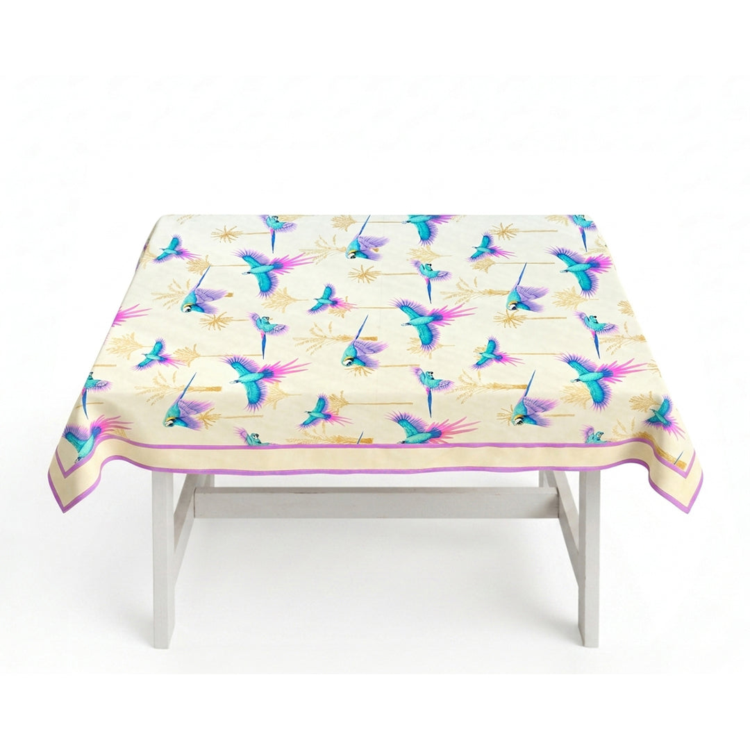 Parrots tablecloth