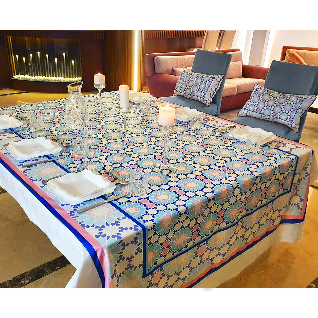 floral mandala Rectangular Table cloth