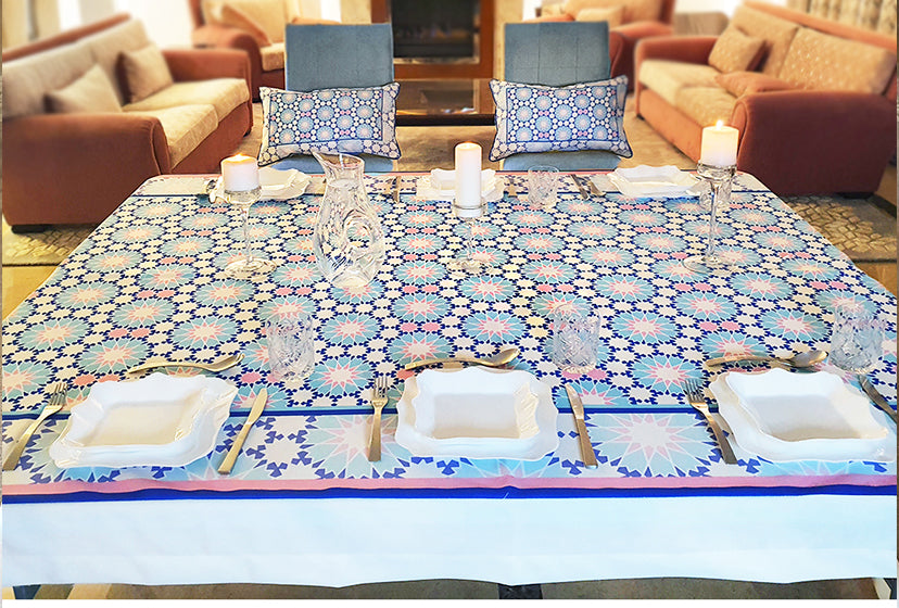 floral mandala Rectangular Table cloth
