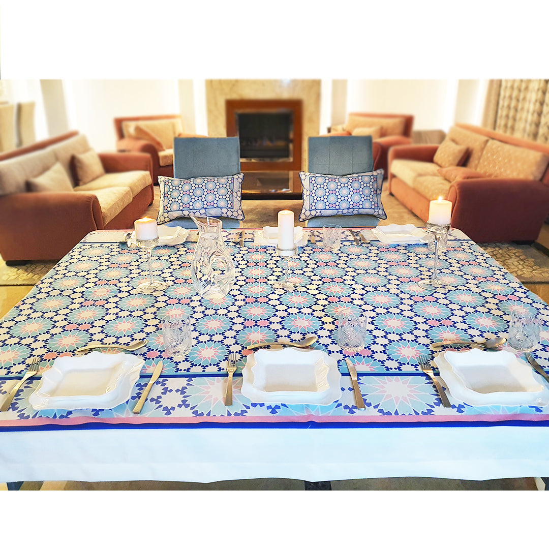 floral mandala Rectangular Table cloth