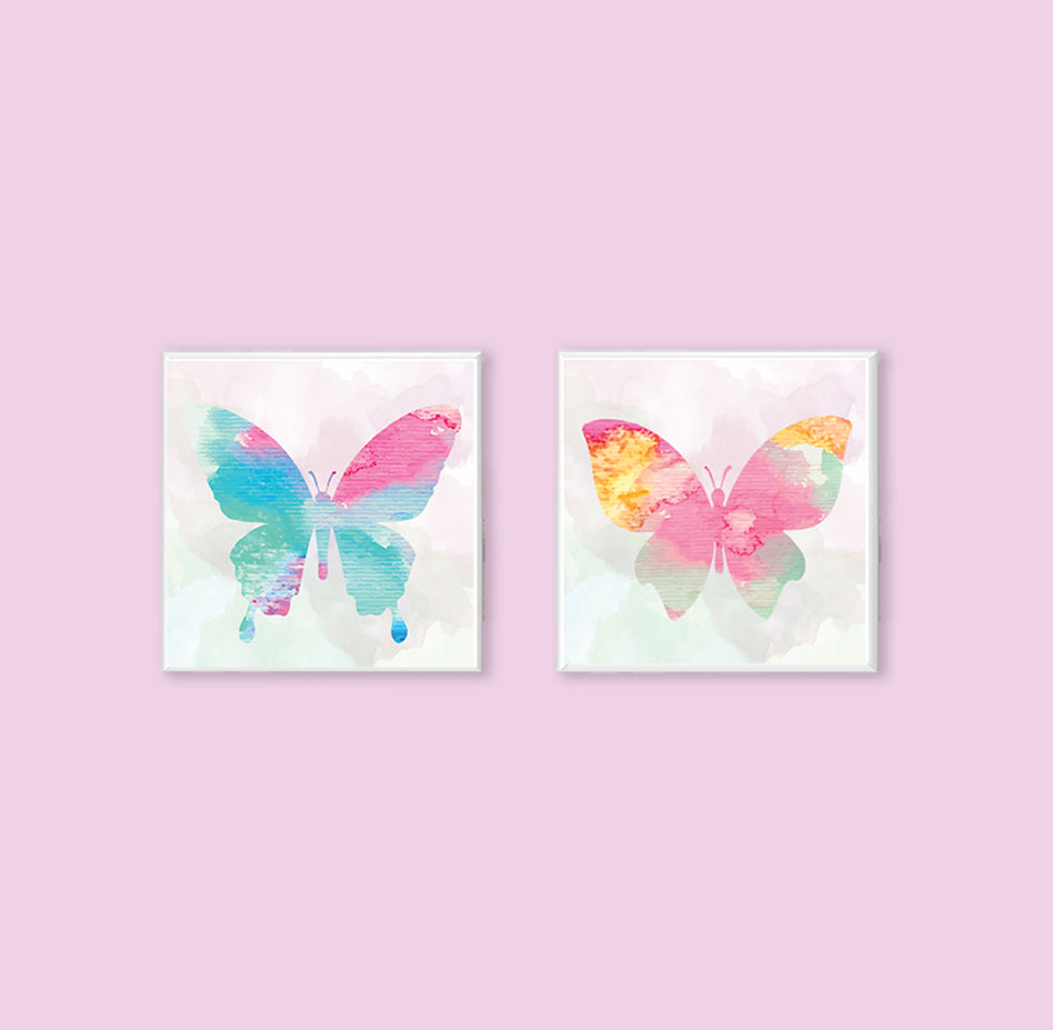 Roses & Butterflies Frame Artwork