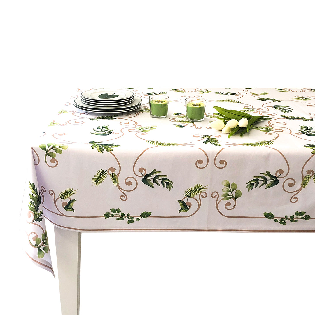 Leaf tablecloth