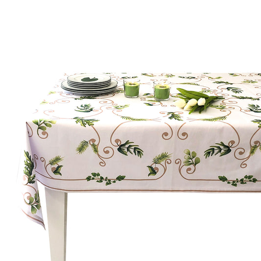 Leaf tablecloth