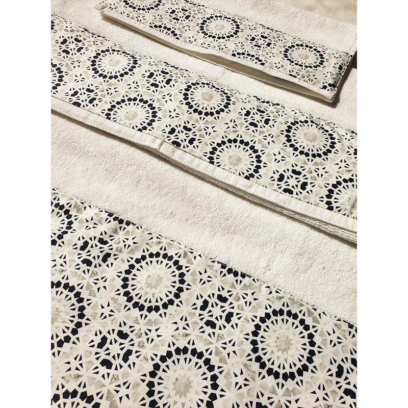 Black Islamic Towel