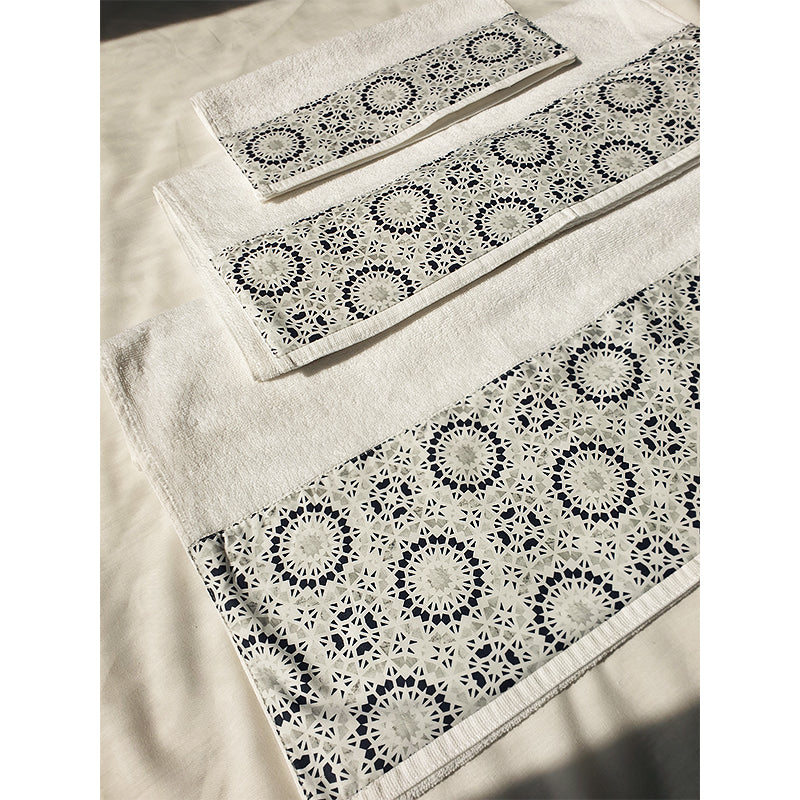 Black Islamic Towel
