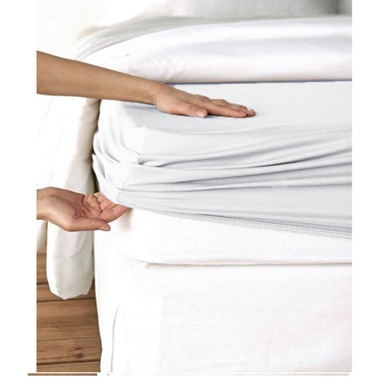 White Plain Fitted Sheet